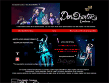 Tablet Screenshot of donquintincondesa.net